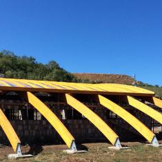 GLULAM STRUCTURES (COVERED POOL) 2